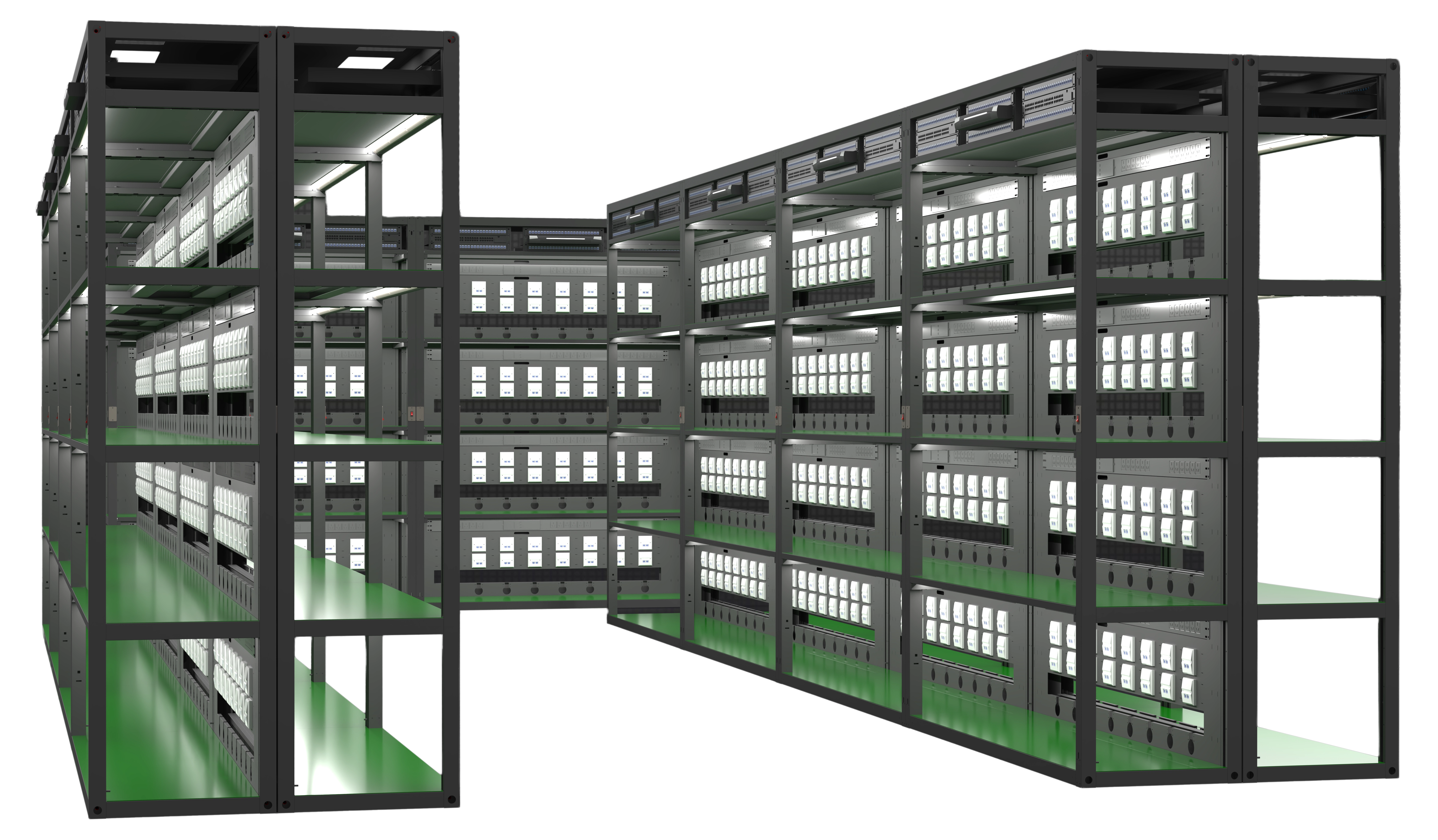 DenseRack custom rack layout planning based on equipment list