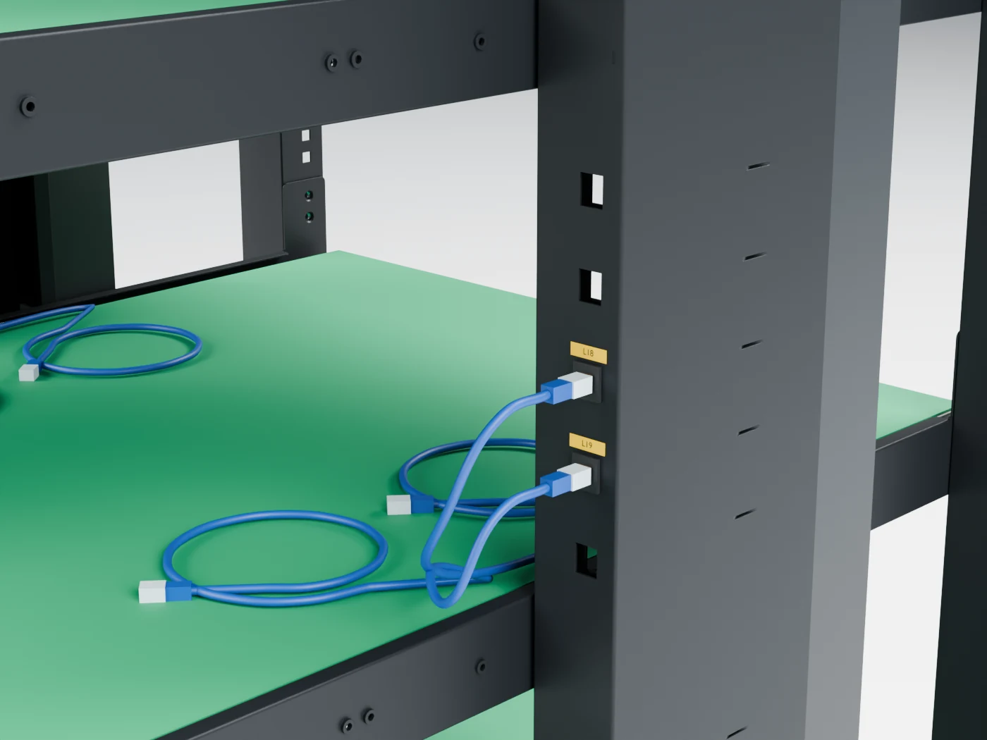 Side modules and patch leads