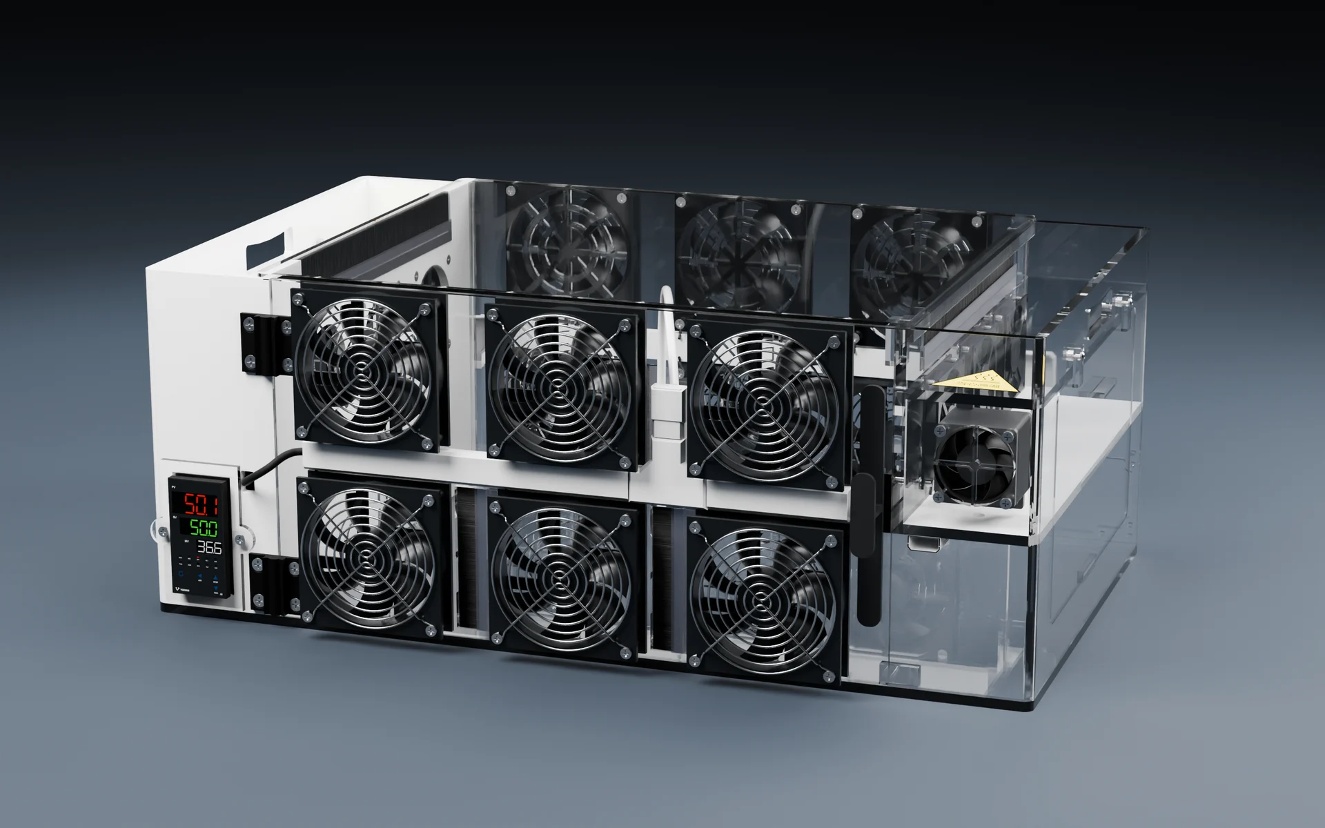 DenseRack Temperature Test Chamber – Large · Front three-quarter view