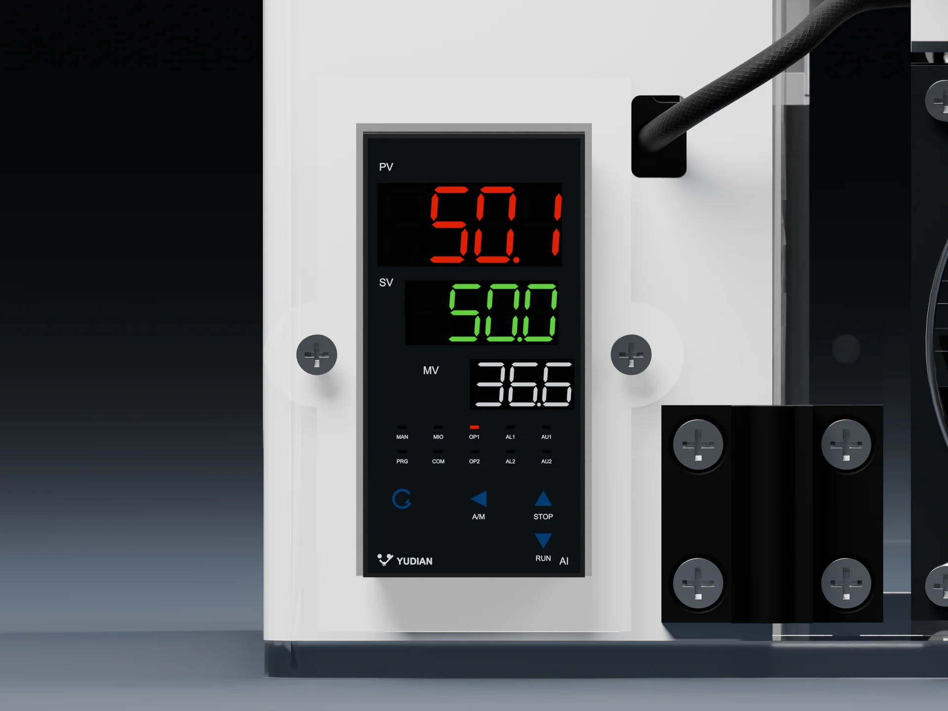 Large · Temperature controller